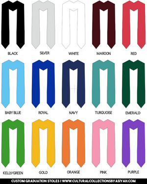 Classic Custom Graduation Stole