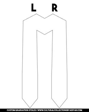 Fully Custom Graduation Stole