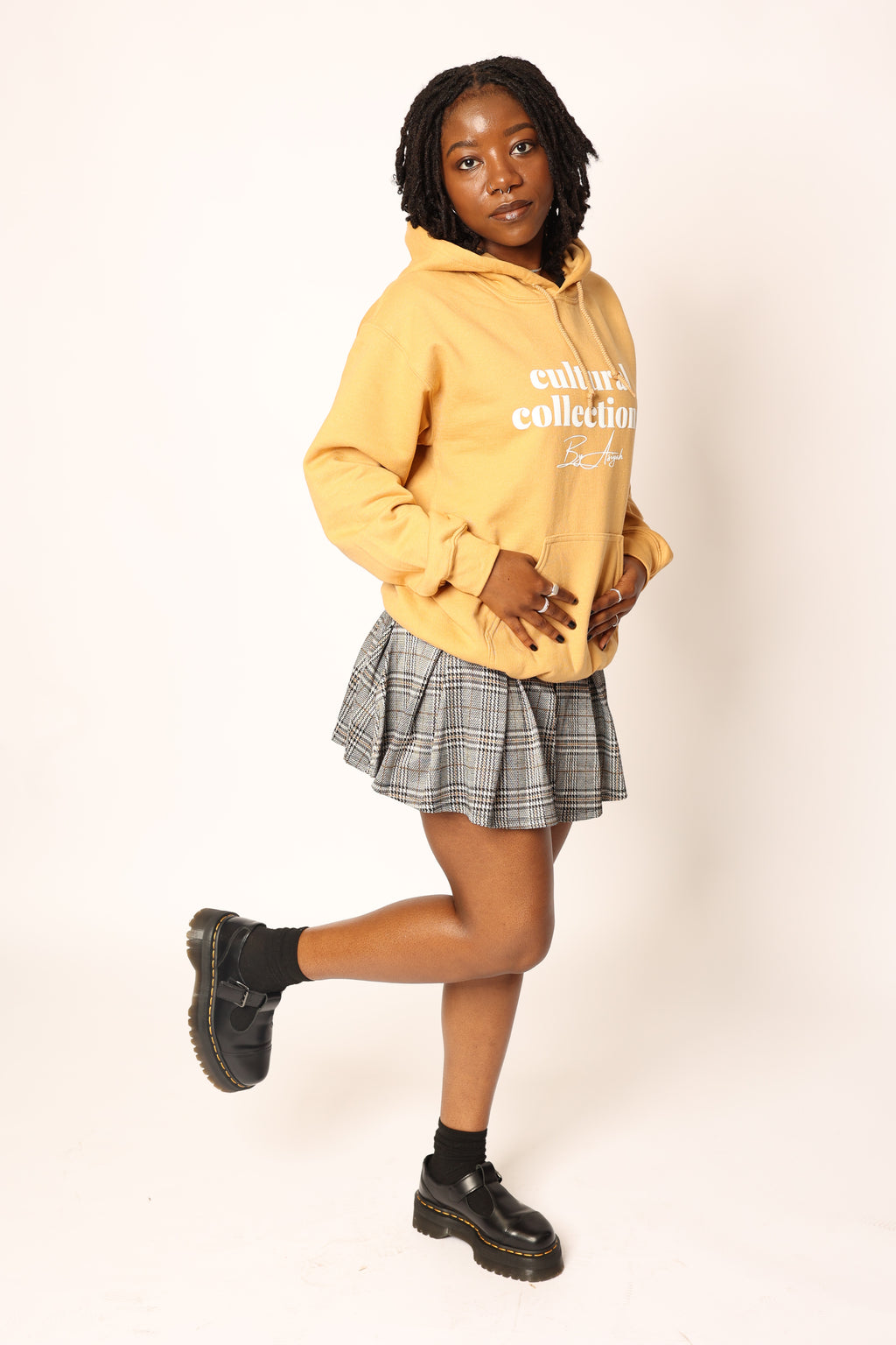 Old Gold Logo Hoodie